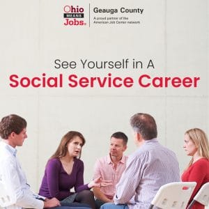See Yourself in A Social Service Career social ad for OhioMeansJobs